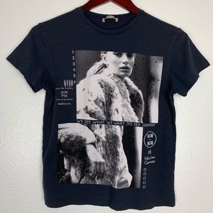 ZARA DARK GRAY T-SHIRT